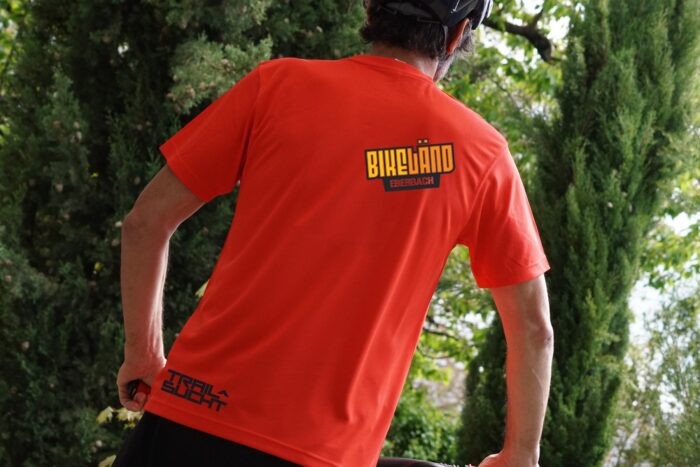 Langarmshirt ^^BIKELÄND^^^ ROT-UNISEX – Bild 2