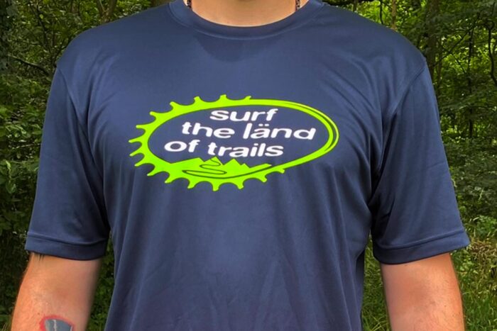 Bikeshirt ^^Surf the Land of Trails^^^ NAVY_JUNGS – Bild 2