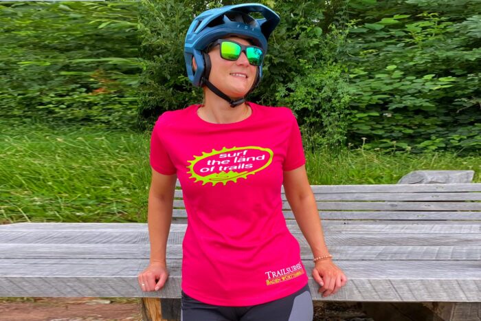 Bikeshirt ^^Surf the Land of Trails^^^ PINK_GIRLS