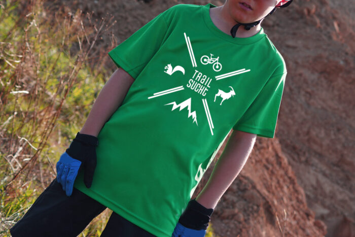 Bikeshirt ^^FESEL WALDROCKER^^^Kids GREEN