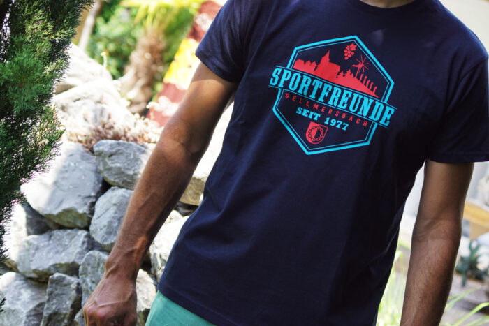 T-SHIRT ^^SPORTFREUNDE^^^NAVY UNISEX