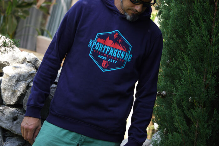KAPUZENHOODY ^^SPORTFREUNDE^^^NAVY UNISEX