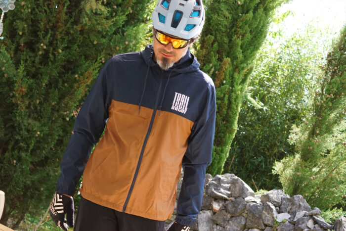 WINDBREAKER JACKET ^^CRISS_CROSS^^^ NAVY
