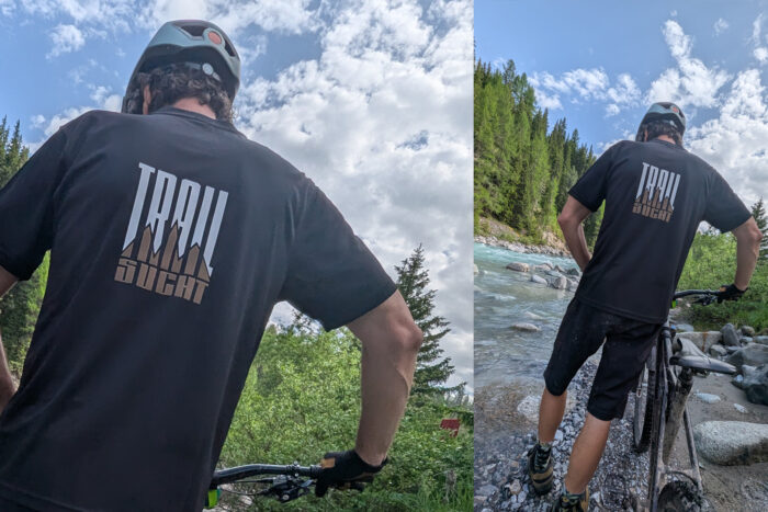 Bikeshirt ^^CRISS-CROSS^^^ BLACK – Bild 5