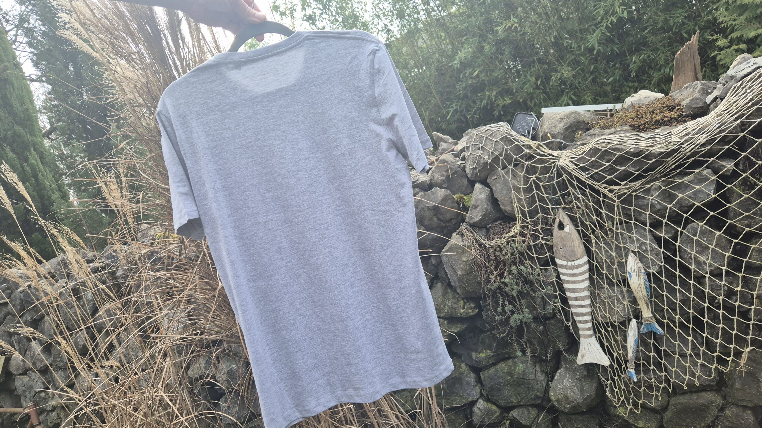 T-Shirt ^^TRAILSUCHT^^^ GREY // GR.M – Bild 2