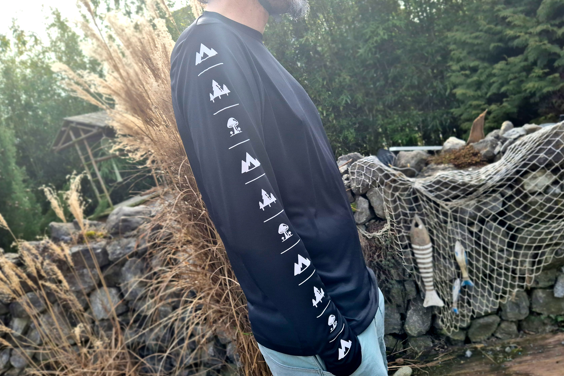 Bikeshirt ^^PILZRAGOUT^^^ Longshirt – Bild 3