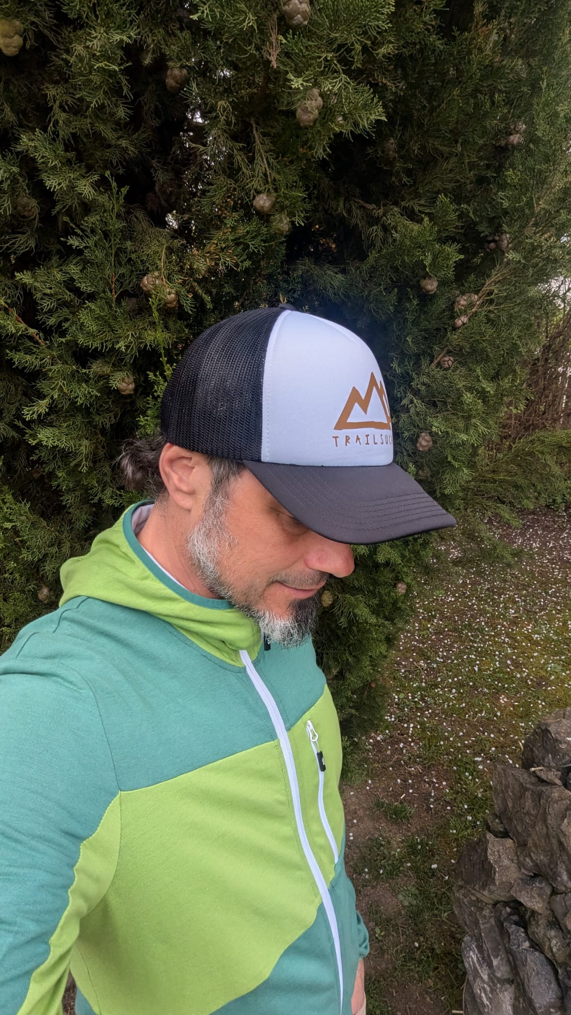 CAP ^^Cool Mountain^^^ White/Black – Bild 3