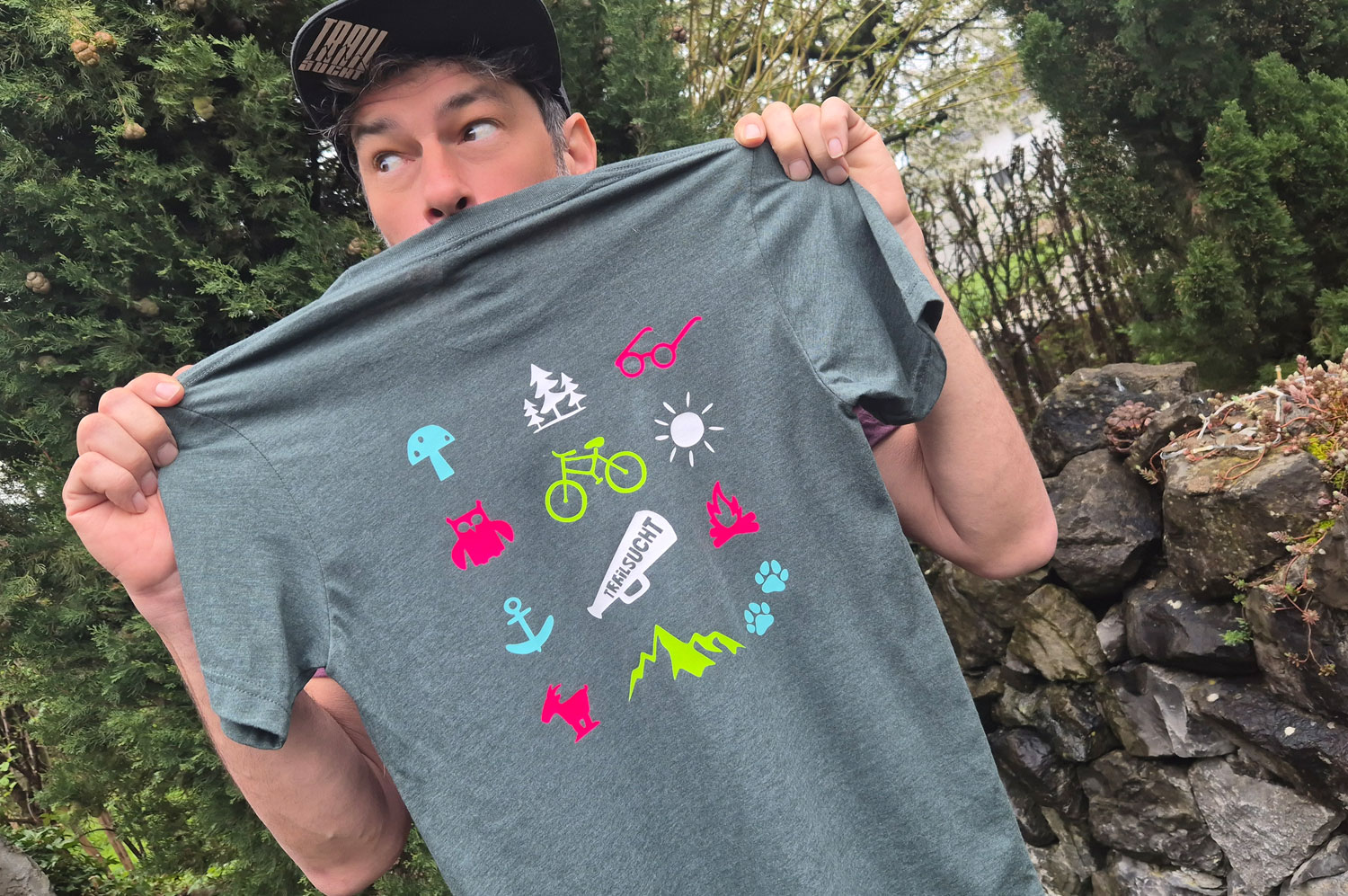 Unisex Allzweckwaffe ^^KUNTERBUNT+HOPPSASA^^Forest – Bild 5