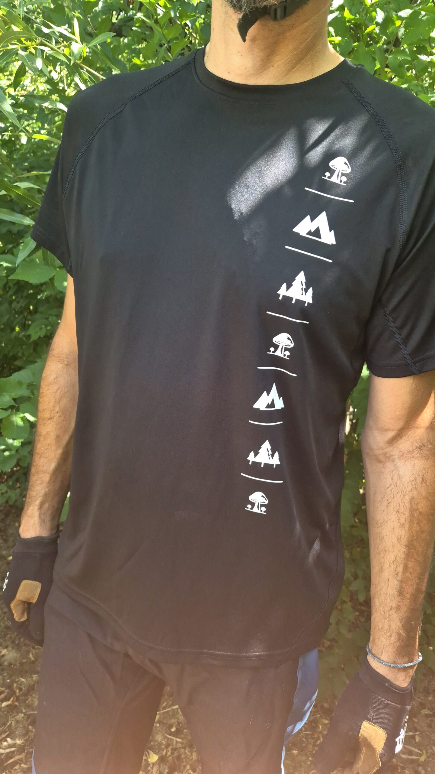 Mesh-Bikeshirt ^^PILZRAGOUT^^^ Black – Bild 2